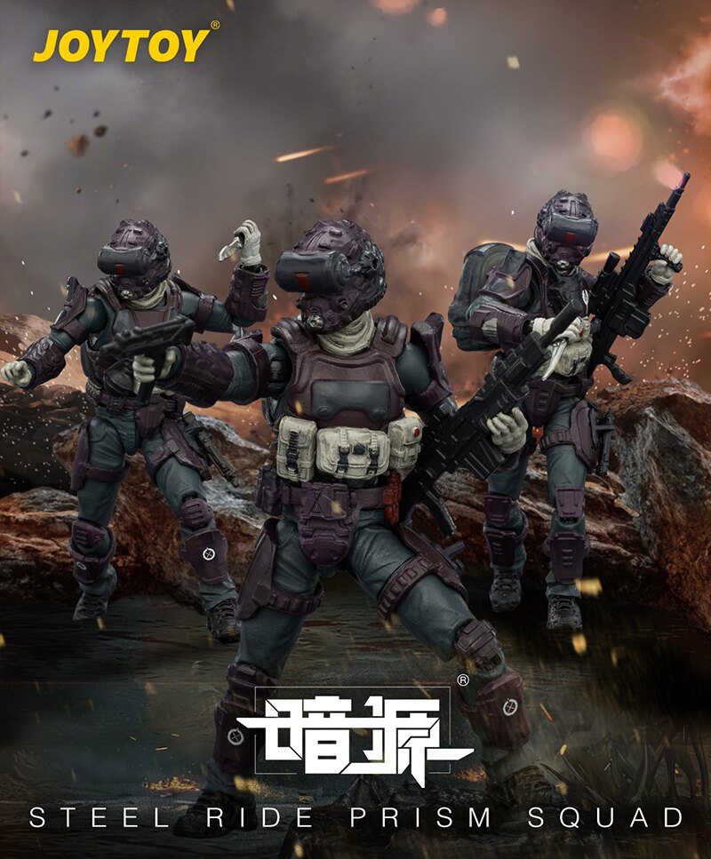 Pre-Order Alert: JoyToy Dark Source Steel Ride Prism Squad Figures