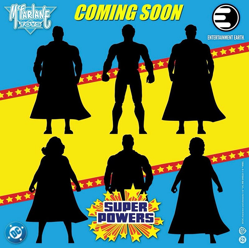 McFarlane Toys x Entertainment Earth DC Super Powers Wave 1 Pre-Order Coming May 26th