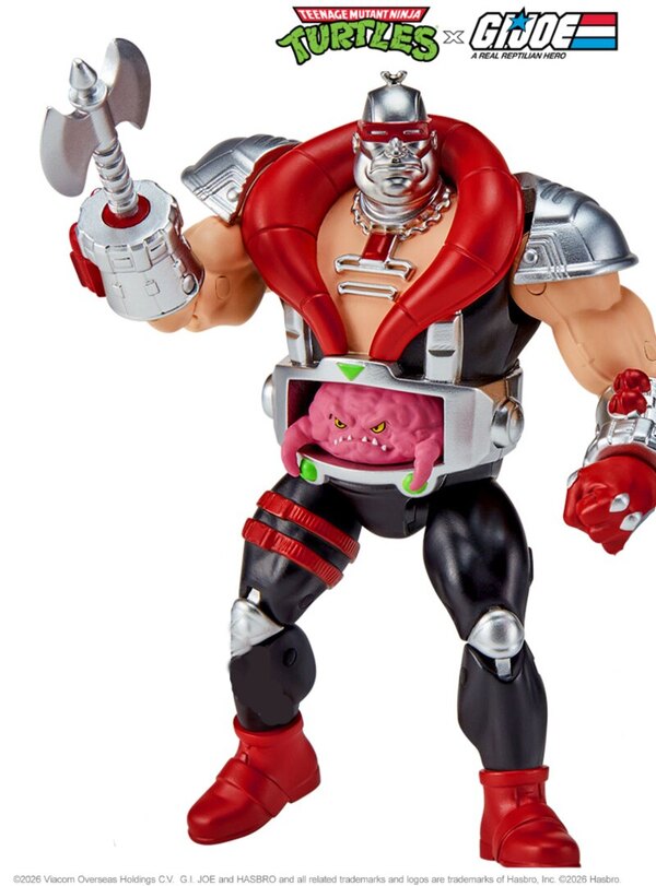 Playmates Teenage Mutant Ninja Turtles x G.I. Joe Crossover Toys