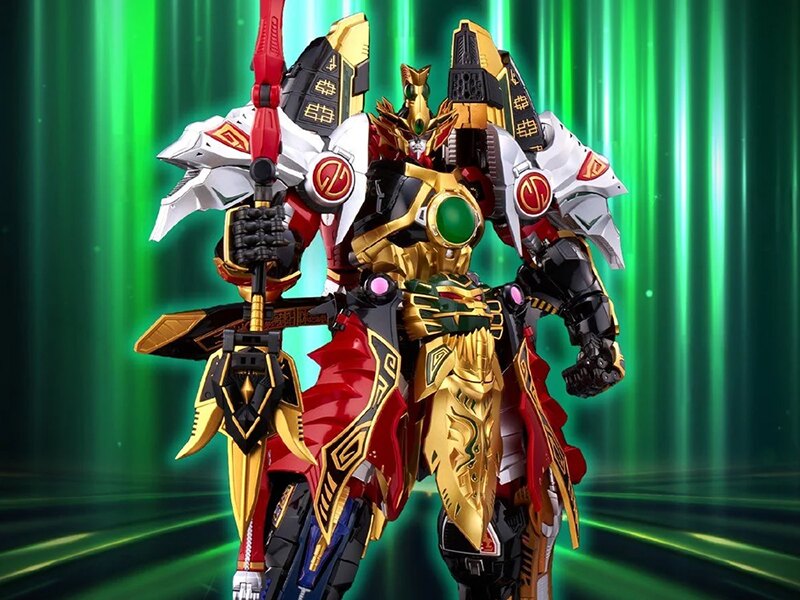 Pre-Order Alert: Flame Toys Mighty Morphin Power Rangers Go! Kara Kuri Combine Thunder Megazord Figure