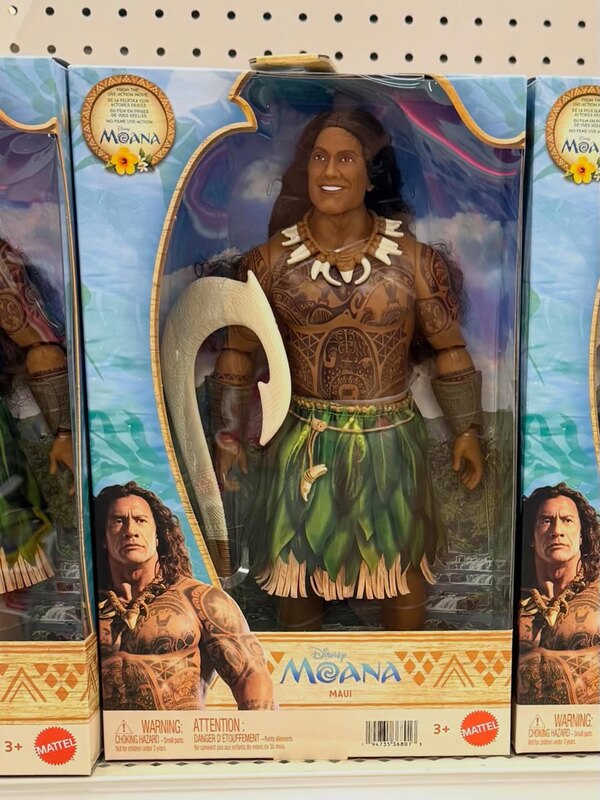 Mattel Maui Doll From Disney Live-Action Moana Movie Found At Target