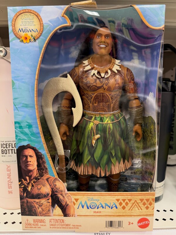 Mattel Maui Doll From Disney Live-Action Moana Movie Found At Target