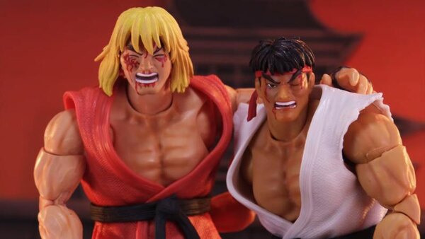 Jada Toys Ultra Street Fighter II 'You Lose' Accessory Set Image 1