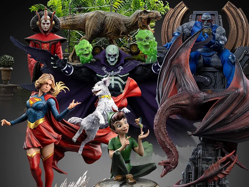 Pre-Order Alert: Iron Studios New Releases! MOTU, DC, Jurassic Park, Star Wars, House of the Dragon, Disney & More!
