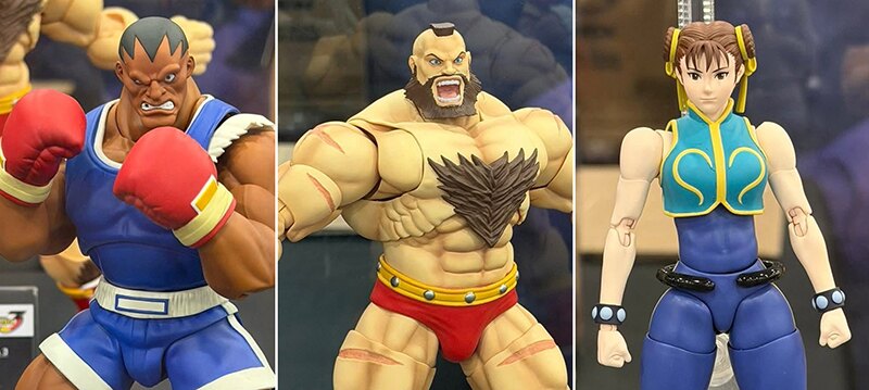 Storm Collectibles King of Fighters, Street Fighter Alpha 3 Arena and Ultra Street Fighter 2 Figures