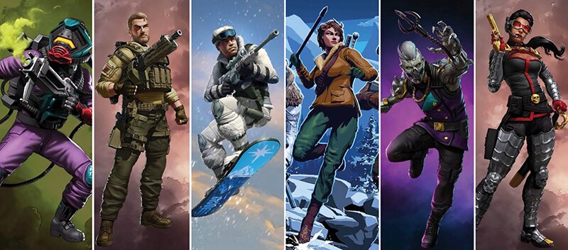 Hasbro G.I. Joe Classified Series Lady Jaye, Duke, Iceberg, Synapse, Toxo-Viper and Mistress Armada File Cards