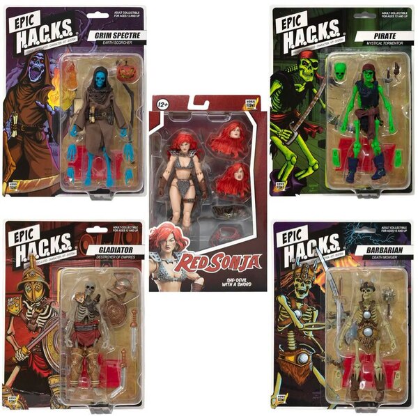 Boss Fight Studio Epic H.A.C.K.S. 1/12 Bundle Available On Amazon