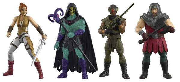 Mattel Masters Of The Univese Movie Core Wave 4 Figures