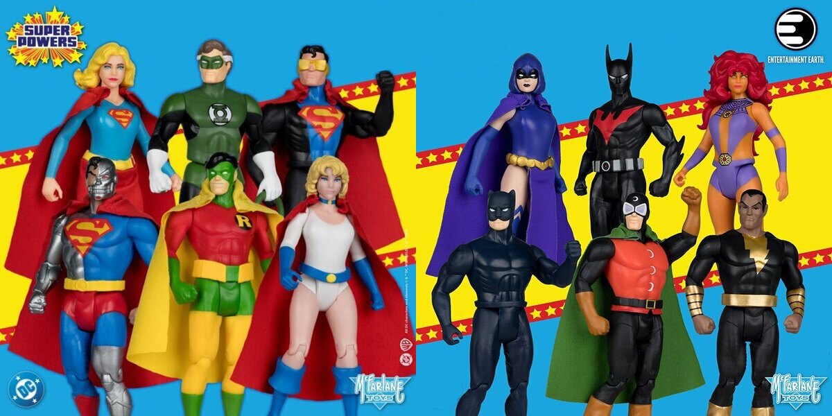 DC Super Powers Wave 13 & 14 Figures from McFarlane Toys