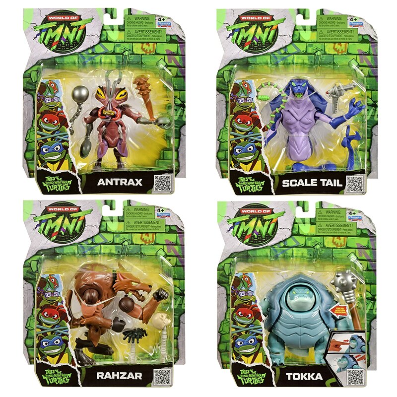 BBTS Pre-Order Alert: Playmates Tales of the Teenage Mutant Ninja Turtles Monster Mutanimals Set of 4 Action Figures