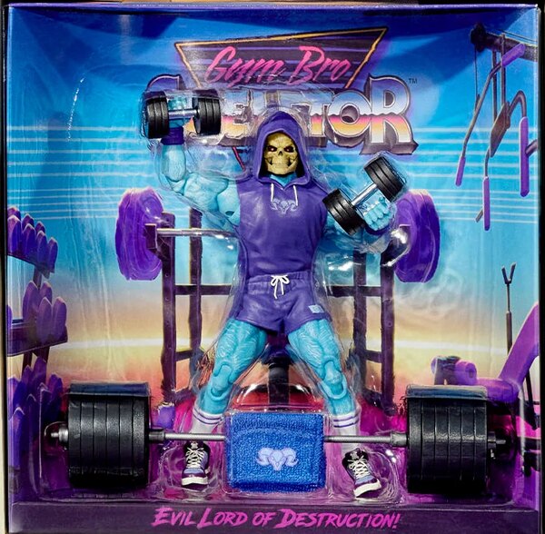 2026 Mattel Masters of the Universe Gym Bro Skeletor SDCC Exclusive Figure