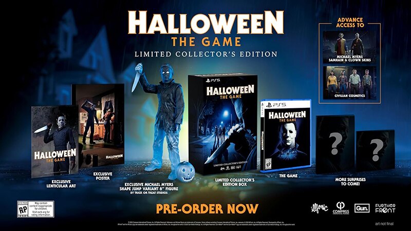 Trick of Treat Studios Scream Great Shape Jump Michael Myers 8” Variant Figure (Halloween the Game Deluxe Edition Exclusive)
