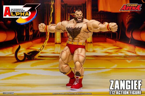 Storm Collectibles Street Fighter Alpha 3 Zangief 1/12 Scale Action Figure Preview