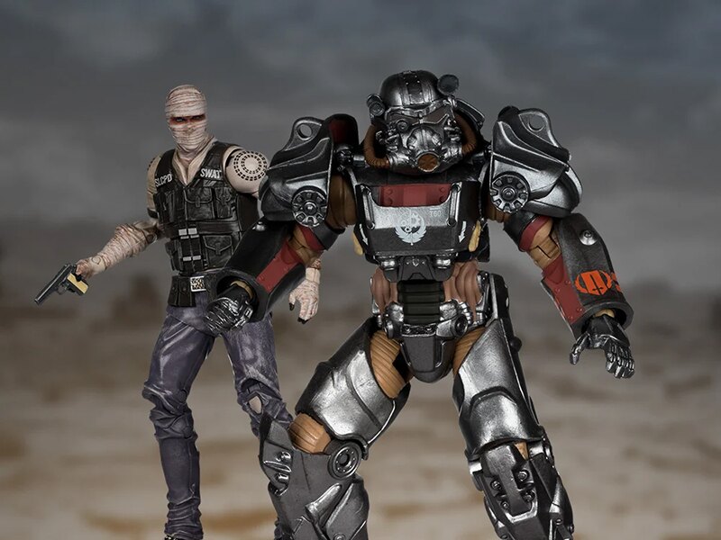 Pre-Order Alert: McFarlane Toys Fallout 4 McFarlane Gaming Edition Paladin Danse & Fallout: New Vegas McFarlane Gaming Edition Joshua Graham Figures