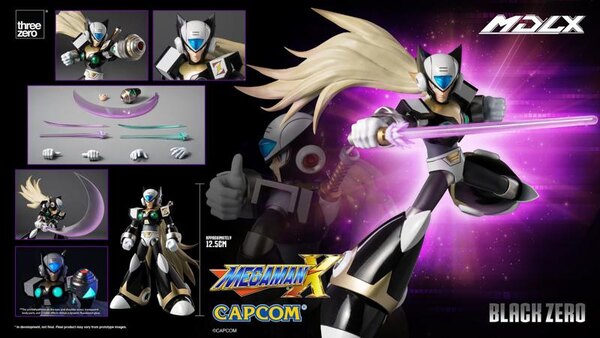 Mega Man X MDLX Black Zero 1/12 Scale Action Figure