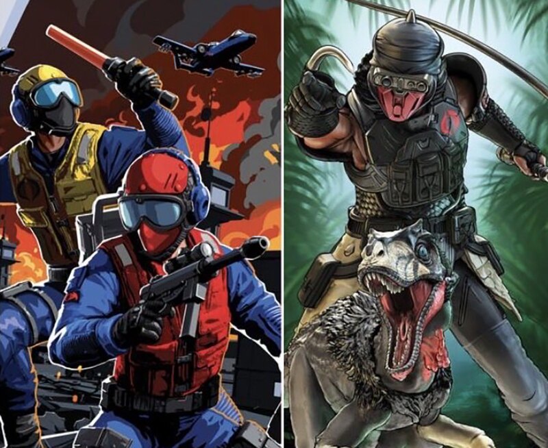 Hasbro G.I. Joe Classified Series Professor Rottclaw and Cobra Ramp Rats File Cards