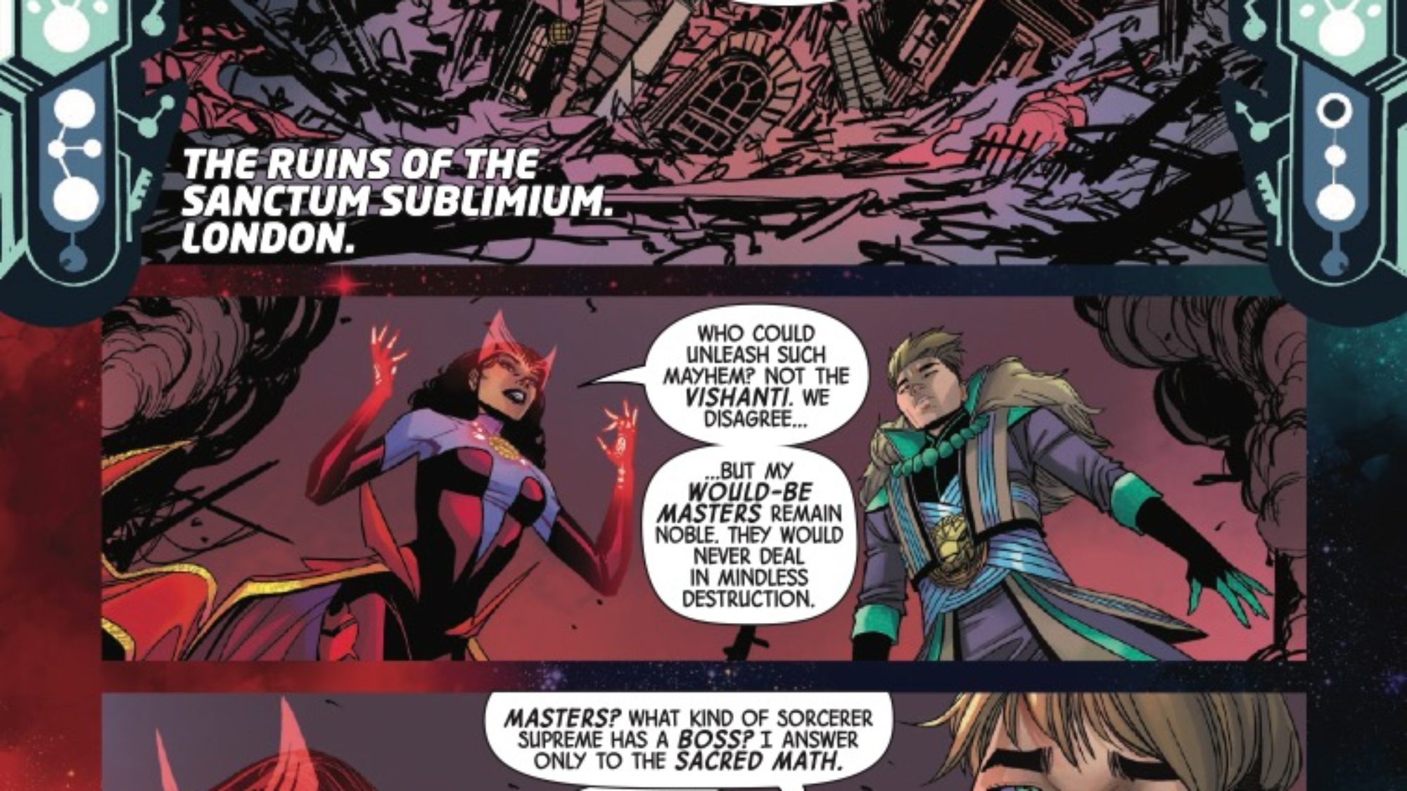 Sorcerer Supreme #8 Preview: Giant Cannon, Bigger Problems