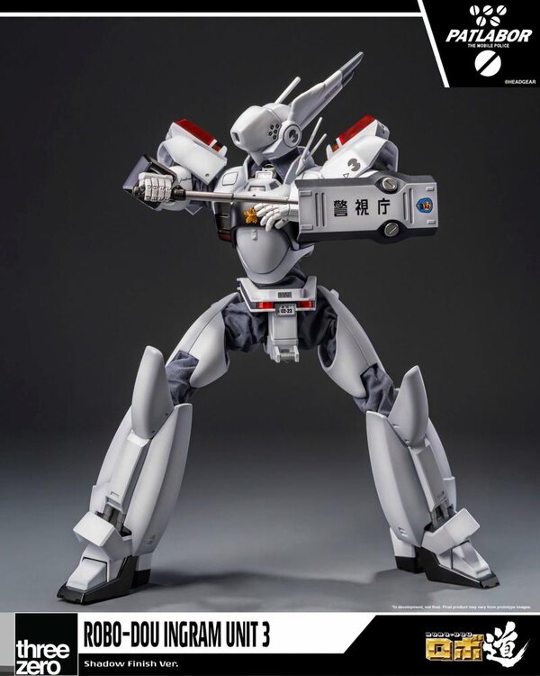 Threezero Mobile Police Patlabor Robo-Dou Ingram Unit 3 Shadow Finish Ver.