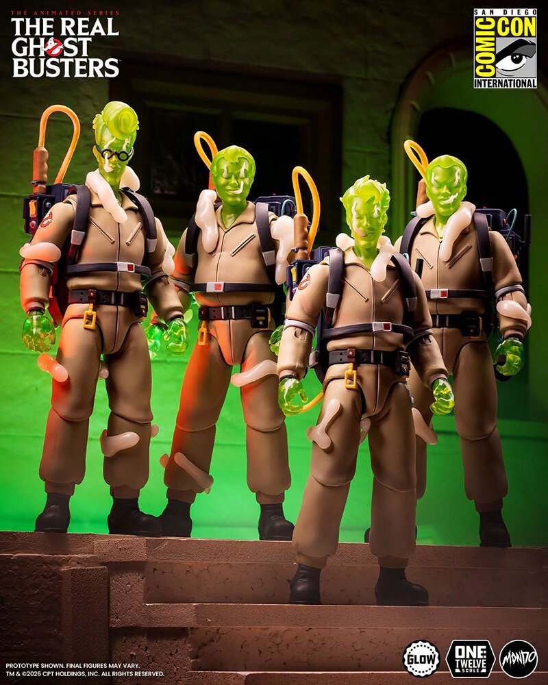 Mondo Citizen Ghost The Real Ghostbusters 1/12 Scale Set Timed Edition (SDCC 2026 Exclusive)
